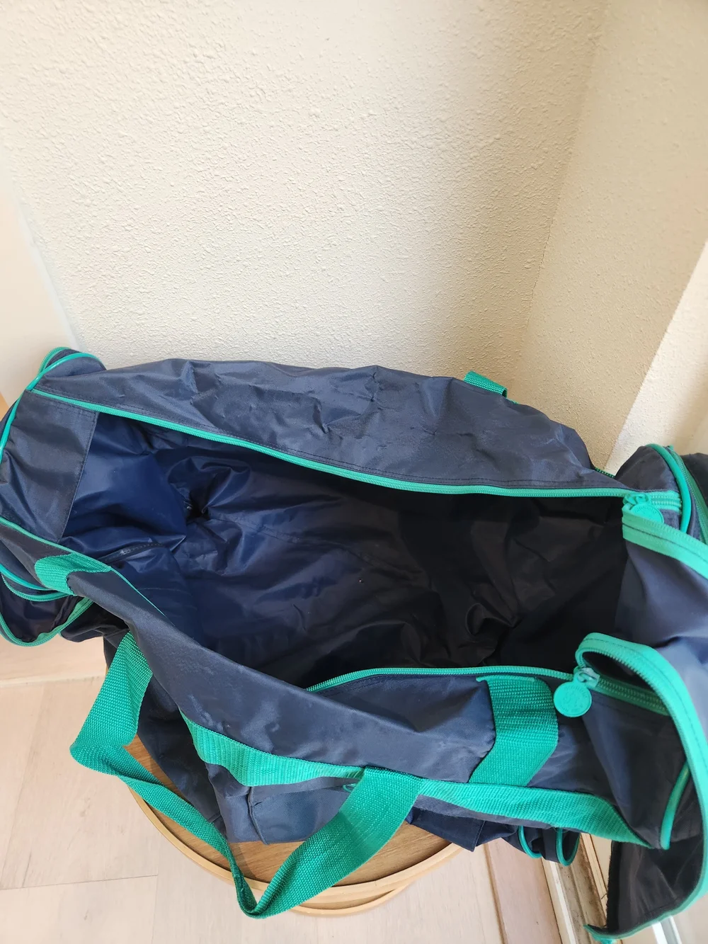 Vintage 80s Honda Motor Sports x Giorgio Beverly Hills Collab Duffle Gear Bag